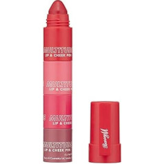 Barry M Cosmetics Multitude lūpu un vaigu zīmulis, sajauc un saskaņo krāsu traips rozā tonī, Sweet Darling