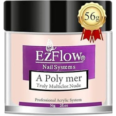 Akrila pulveris monomērs akrila nagiem 2oz Nude akrila pulveris Akrila nagu pulveris Akrila nagu pulveris polimērs akrila nagu pagarinājumam Grebšanas nagi Akrila nagu pagarinājums nagu mākslai 56g (Nude)
