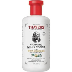 Thayers Pienainais sejas toniks ar sniega sēnīti un hialuronskābi - dabīgs un nomierinošs sejas toniks - dermatoloģiski pārbaudīts - sausai un jutīgai ādai - 355 ml