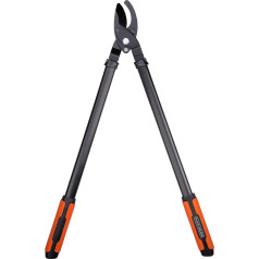 BLACK+DECKER zaru grieznes - Griešanas kapacitāte 38 mm - 72 cm zaru grieznes - ar nesadalāmu pārklājumu uz asmeņiem - melnas/apelsīnu krāsas