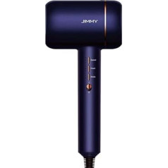 JIMMY F6 ultraskaņas matu žāvētājs ar nanojoniem un siltuma kontroli (zvaigžņoti violets)
