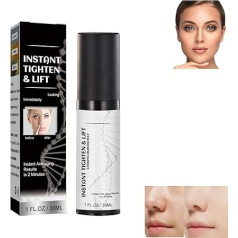 Instant Facelift krēms, nostiprinošs un liftinga serums sejai, kaklam un acīm, C vitamīna serums, krēms pret grumbām sejai, dziļi nostiprinošs pretgrumbu krēms sejai (1 gab.)