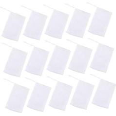 minkissy Pack of 150 ziepju maisiņi putas neto piekariņš neto roku mazgāšanas ziepes pīlinga sūkļa soma tīrīšanas putu soma sejas balzams tīrītājs ziepju trauks roku darbs ziepju neto soma balta