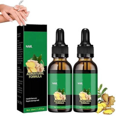 7 Tage Nail Treatment, ingvera nagu ārstēšana, ingvera nagu kopšanas eļļa nagu kopšanai, daudzfunkcionāla nagu atjaunošana, ingvera nagu kutikulas kopšanas eļļa nagiem (60ml)
