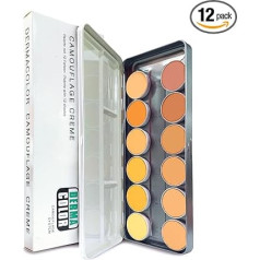 Kryolan Dermacolor palete 12 krāsu A