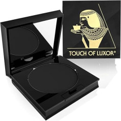 Cutifem Touch of Luxor Eyebrow Powder Black - uzacu pūderis uzacu grims ar augstu pārklājumu uzacu izlīdzināšanai - dabiskā kosmētika, ražots Vācijā 2,8 g