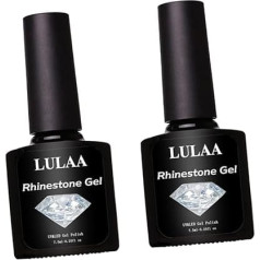 Healeved 2St Nagellack nagelgele nagu laka nagu ārstēšanas eļļa Nagelkleber für falsche Nägel Nagelkleber für Strasssteine nailkndy zilette nägel Nagel Strass-Nagel Nageldekorationskleber