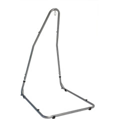 Amazonas Luna AZ-4012 Šūpuļtīkla statīvs Kravnesība 120 kg Sudraba krāsā