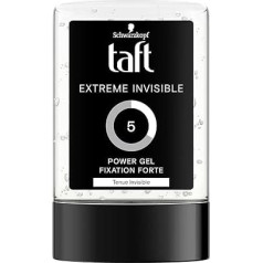 Schwarzkopf - Taffeta Power Extreme matu veidošanas želeja - neredzama - spēcīga fiksācija - ilgnoturīga - bez lipīga efekta - vīriešiem - vegāniska formula - bez alkohola - pudele 300ml