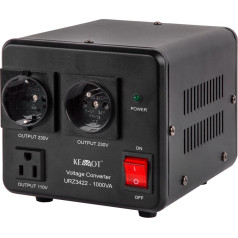 Sprieguma pārveidotājs 800 W / 1000 VA