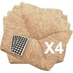 Zstyle Salmu sēdekļa rezerves rāmja komplekts Venēcijas Pisa Landesana krēslam dažādiem modeļiem + bezmaksas filca spilventiņi (4, sēdeklis Venēcija [Modelis 1212])