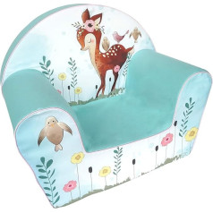 Knorr Toys Knorrtoys.com 68352 Bērnu krēsls Fawn Turquoise