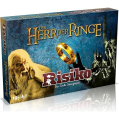 Winning Moves - Risk - Gredzenu pavēlnieks - Galda spēles pieaugušajiem - Vecums no 10 gadiem - Vācu valodā