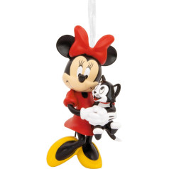 Hallmark Minnie Mouse un Figaro ornaments, Disney eglītes rotājums, Disney piekaramais ornaments, Ziemassvētku piekaramais ornaments, dāvanas Ziemassvētkiem