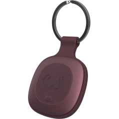 Fresh 'n Rebel Smart Finder - Darbojas ar Apple Kur esi? (IOS), atslēgu meklētājs ar skaļruni, viedā birka, IP67 putekļu un ūdensnecaurlaidīgs, atbalsta pazaudēšanas režīmu, nomaināma baterija (Deep Mauve)