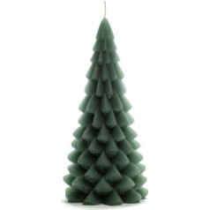 Ziemassvētku eglīšu figūriņa Sveces augstums 20 cm diametrs 10 cm degšanas laiks 42 stundas svece dāvana