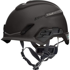 MSA V-Gard H1 Trivent aizsargķivere kāpšanas ķivere - ventilējama - 52-64 cm - aizsargķivere ar zoda siksnu darbam augstumā un glābšanas darbiem - EN12492 & ANSI