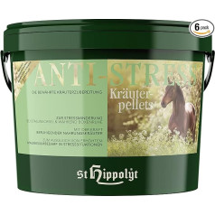 St. Hippolyt Anti-Stress Herb Pellets 10 kg - palielina zirga garīgās slodzes spēju stresa situācijās