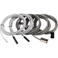 Pneimatiskā cilindra tuvuma sensors Solenoīda vārsta aizvēršana līdz solenoīda slēdža slodzes strāvai 100mA (D-F8N)