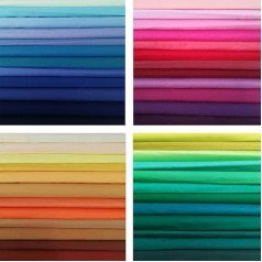 Audumi šūšanai Kokvilna: Audums sejas maskām, auduma kvadrāti un stepēšanas audumi Patchwork rokdarbu rokdarbu veikšanai