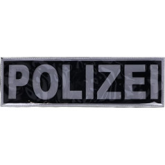 RescPol Velcro zīme Policija 33 x 10 cm negatīvs izdruka