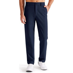 Libin Vīriešu golfa bikses Classic Fit Flat Front Darba kleita bikses 73 cm / 78 cm Stretch Casual bikses Vieglas ar kabatām