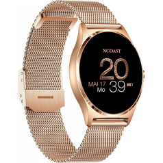 X-WATCH 54029 JOLI XW PRO - Sieviešu viedpulkstenis - iOS - pulksteņa pedometrs - fitnesa zelts
