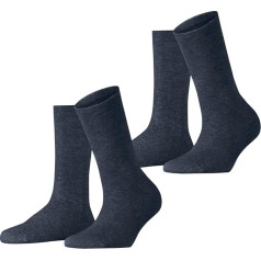 ESPRIT Damen Cloud Multipack W So Baumwolle Einfarbig Zeķes (2 gab.)