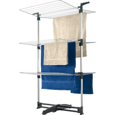 Metaltex drēbju zirgs.