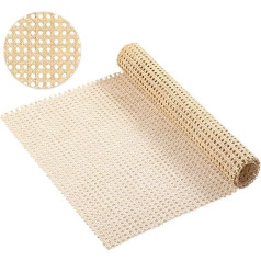 Rotaļniedrāna, 45 cm x 1 m, austs atvērts rotangpalmas pinums, dabīga rotangpalmas troses auduma auduma auduma materiāls, zvaigžņu anīss, plats rotangpalmas auduma auduma auduma materiāls DIY, skapim, krēslam, mēbelēm, mēbelēm