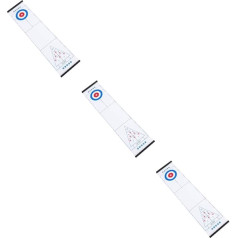 3 komplekti Izglītojošas rotaļlietas Jumbo spēlei Fidget Boulinga bumbiņu statīva piederumi Boulinga mašīnu galda boulinga bumbiņa curlinga bumbai Bērnu rotaļlieta curlinga tapa vēdera muskuļiem