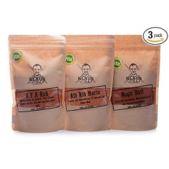 OFA Rub + Magic Dust + Rib Rib Hurra - von Klaus grillt... (3 x 250 g Beutel)