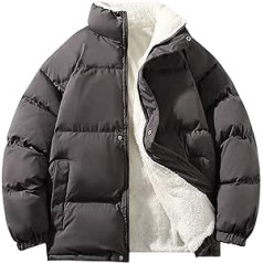 Winterjacke Für Männer Freizeit Steppmantel Lightweight Warme Jacke Wandern Wattierte Jacke Winter Männer Warme Stepp Winterjacke Reisen Outdoor Jacke