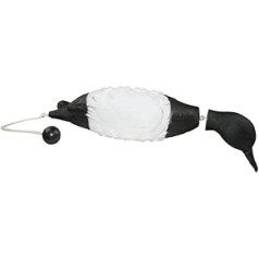 Avery Sporting Dog EZ-Bird Mallard (Black/White), Fetch Dummy, Dog Toy, Dog Training, Floating, Approx. 28 x 15 x 9 cm