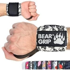 BEAR GRIP Special Edition Premium Weight Lifting Wrist Writs