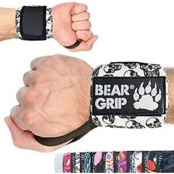 BEAR GRIP Special Edition Premium Weight Lifting Wrist Writs