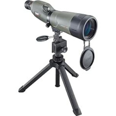 Bushnell - Trophy Xtreme Spektiv - 20-60x65 - Grün - Porroprisma - Voll multivergütet - Robustes ergonomisches Design - Allwetter-Spektiv - Hartschalenkoffer - 886520