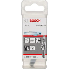 Bosch 2608597519 4 - 20/8/75 mm HSS pakāpju urbji