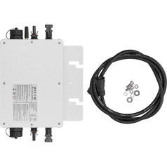 Invertors Saules 700 W, Grid Tie Micro Inverter WiFi Control Automātiska identifikācija 120 / 230 V Iebūvēts ļoti precīzs mērītājs Sasniegt maksimālās jaudas punkta izsekošana