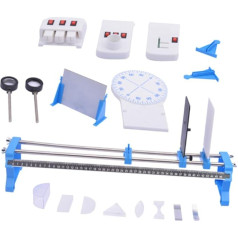 CIYODO 1 komplekts Experimentierausrüstung Optik Lernset Optik Experiment Werkzeugset Optisches Experimentierwerkzeug Physik Experimentierset Lichtexperiment Werkzeug Optik Lernwerkzeug