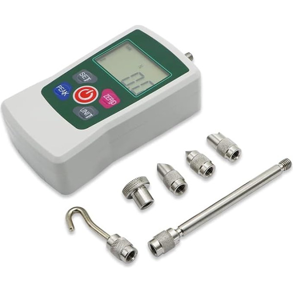 Push-Pull-Kraftmessgerät, digitales Radiusmessgerät, 10-1000 N, Digitale Anzeige, Push-Pull-Kraftmessgerät, Push-Pull-Messgerät mit Hintergrundbeleuchtung, elektronisches Dynamometer, tragbarer Test