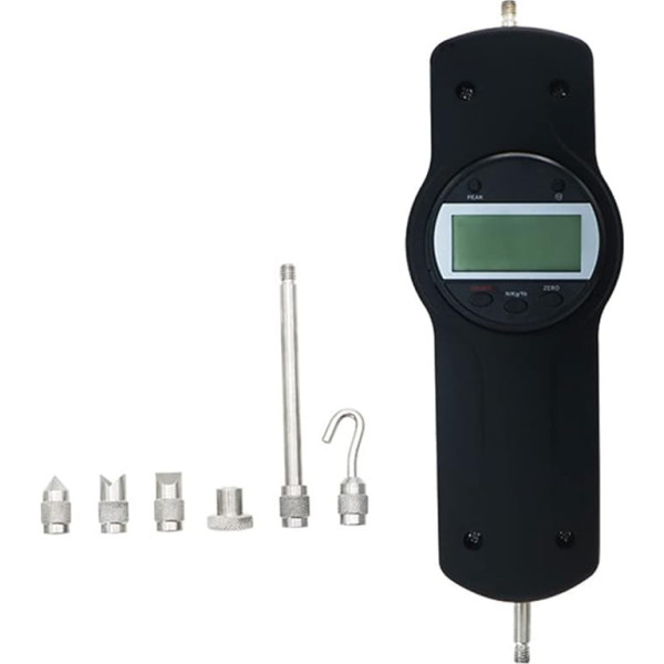 AUBEST Digitālais rokas dinamometrs ar LCD displeju un bildēm Rokas roktura dinamometrs 500N Digitālais rokas dinamometrs Tragbare Push-Pull-Dynamometer-Messinstrumente(300N)