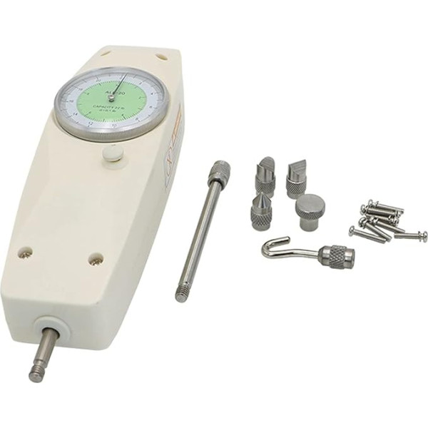 OUTFYT Serie Push-Zugspannungs-Gauge-Zeiger-Dynamometer-Druckdrehmoment-Tester analoge Kraftanzeigespannung,PräZise Und Effiziente Kraftmessung(100N)