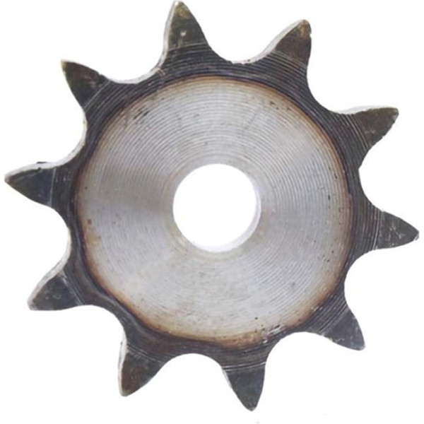 Synchronisiertes Rad Ritzel gehärtet, Motor-Getriebe-Kombi-Set, 1 Stück Stahlkettenantrieb, flaches Kettenrad, 10-25 Zähne, Rollenkette, Teilung 12,7 mm, Industrie-Kettenrad (Größe: 20 Zähne) (Farbe