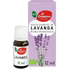 Granero Lavandas ēteriskā eļļa Organic 12 ml