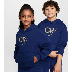 Academy CR7 Club Fleece Jr džemperis HF4348-492 / tumši zils / L (147-158cm)