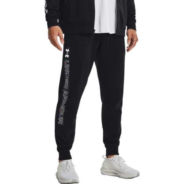 Under Armour Rival Fleece Graphic Joggers M 1370351-001 / L bikses