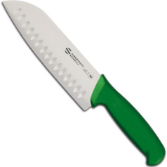 Ambrogio Sanelli SUPRA COLORE HACCP 180/310 mm lodveida Santoku nazis - zaļš