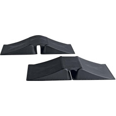 ‎Foxcup Outdoor Play Skater ramp with three functions, skate ramp for skateboard, inline skates, roller skates, bicycle, RC cars, BMX bikes, skates. Not suitable for stunt scooters or scooters