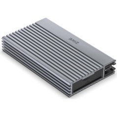 Zike 40Gbps M.2 NVMe SSD Enclosure USB4.0 up to 3811MB/s Aluminium Case Z666, Compatible with Thunderbolt4 M.2 M-Key 2280, USB4 USB3.2 Gen2/Gen1 PCI-E Gen 4x4 Tool-Free Installation